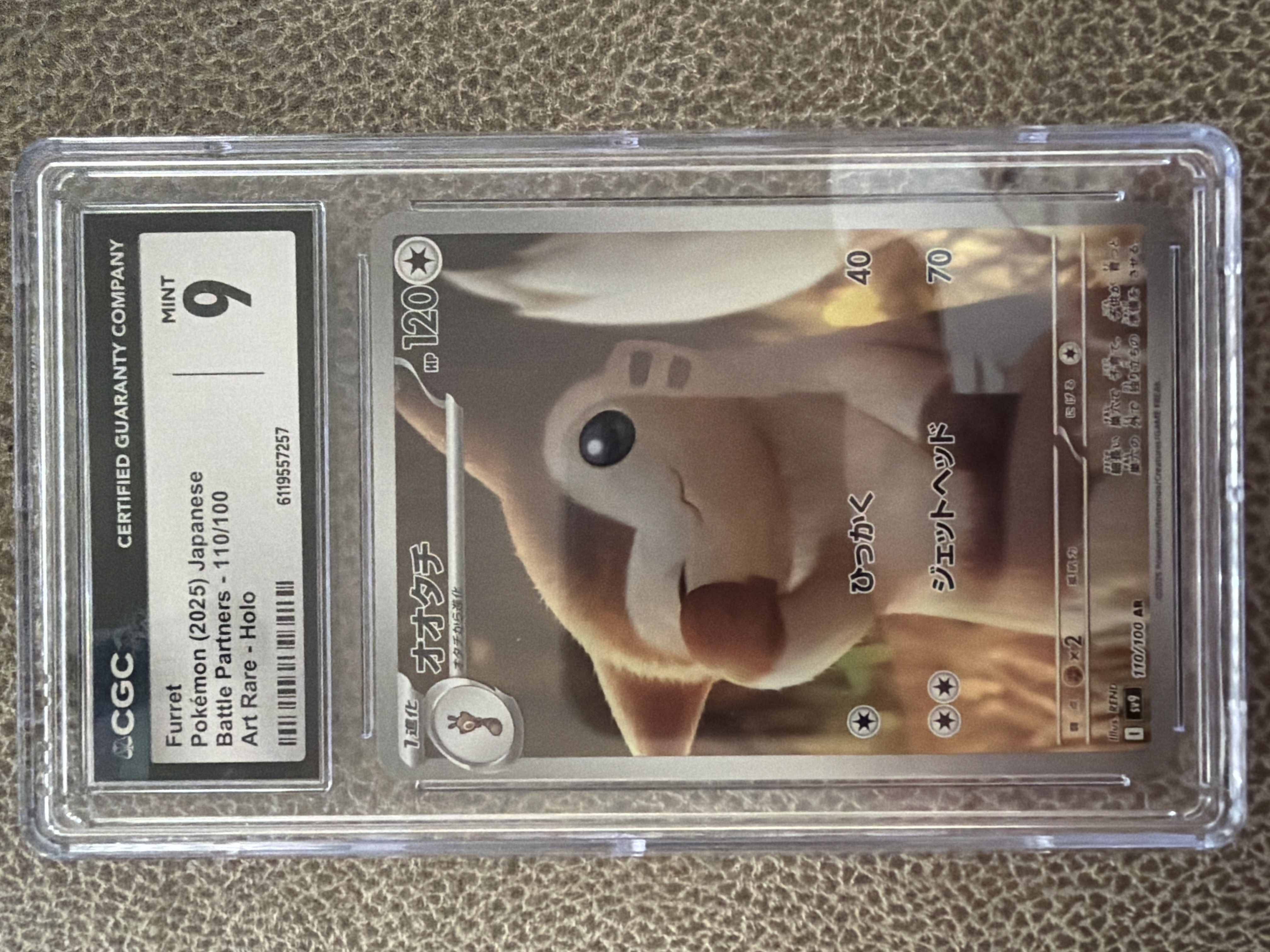 2025 ポケモン SV9 JP フワレット アートレア Furret Art Rare (110) 2025 Pokemon Japanese SV9-Battle Partners